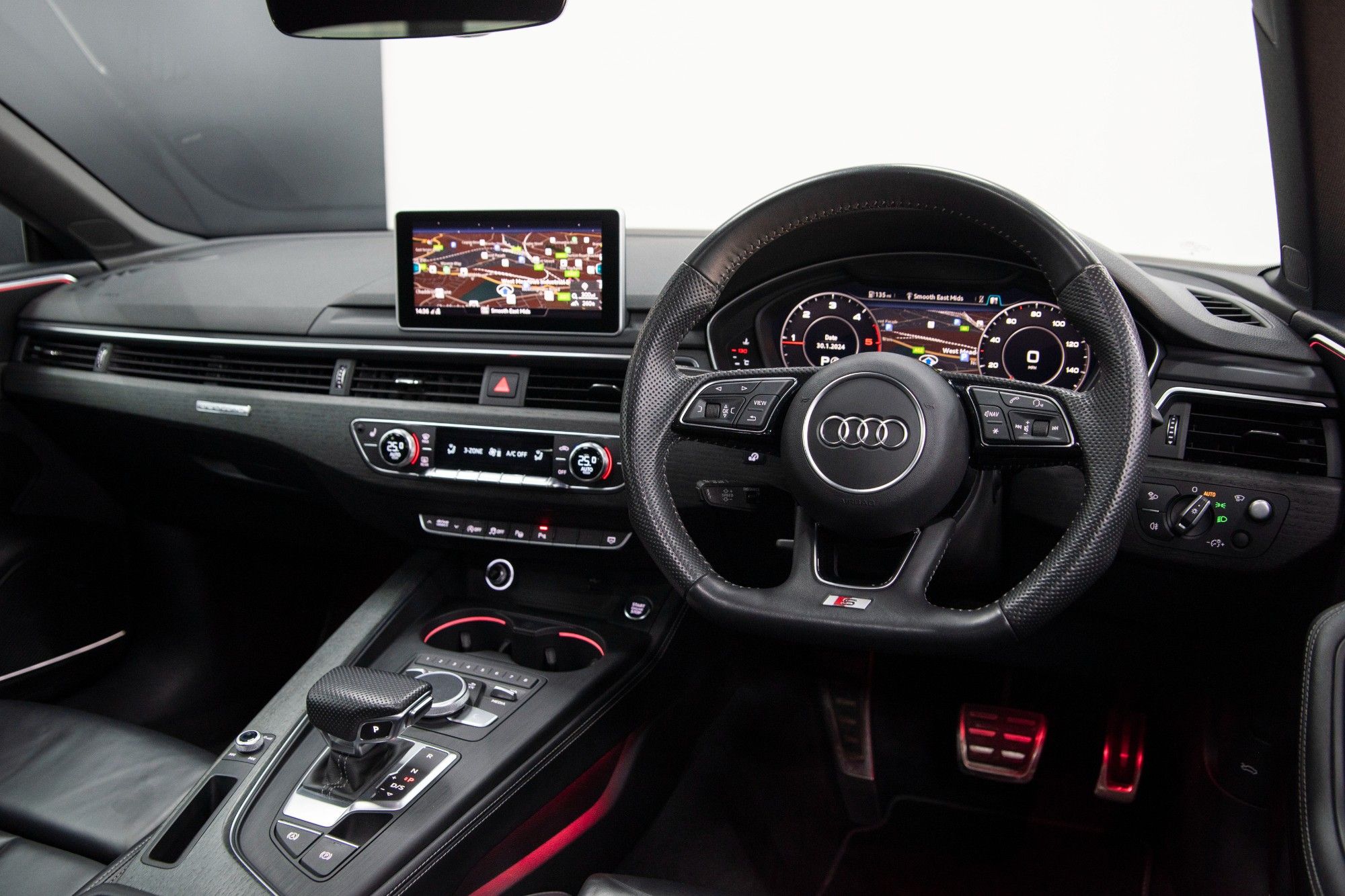 USED 2019 19 AUDI A5 2.0 SPORTBACK TDI QUATTRO S LINE VORSPRUNG 