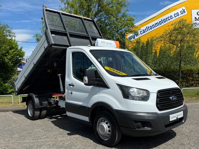 2018 68 Ford Transit 2.0 350 L2 TIPPER ALLOY BODY TWIN WHEEL 129 BHP