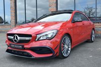 USED 2018 11 MERCEDES-BENZ CLA 2.0 AMG CLA 45 4MATIC 4d 375 BHP PAN ROOF / AERO PACK / H&K