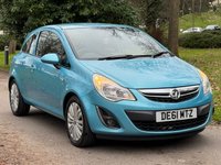 USED 2011 61 VAUXHALL CORSA 1.2 EXCITE AC 3d 83 BHP 