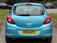 USED 2011 61 VAUXHALL CORSA 1.2 EXCITE AC 3d 83 BHP 