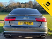 USED 2016 16 AUDI A6 3.0 TDI BLACK EDITION 4d 215 BHP 2 OWNER FULL HISTORY