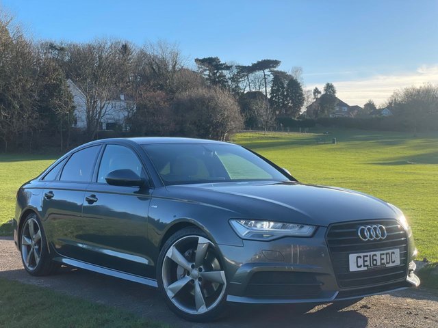 2016 16 Audi A6 3.0 TDI BLACK EDITION 4d 215 BHP