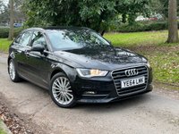 USED 2014 64 AUDI A3 2.0 SPORTBACK TDI QUATTRO SPORT 5d 182 BHP 