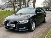 USED 2014 64 AUDI A3 2.0 SPORTBACK TDI QUATTRO SPORT 5d 182 BHP 