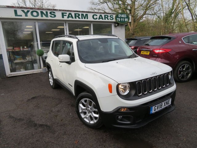 2018 18 Jeep Renegade 1.4 LONGITUDE 5d 138 BHP