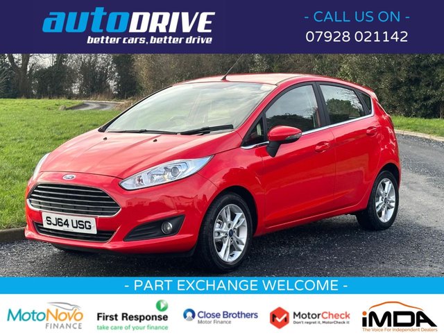 2014 64 Ford Fiesta 1.2 ZETEC 5d 81 BHP