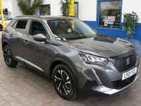 USED 2021 21 PEUGEOT 2008 1.5 BLUEHDI ALLURE S/S 5d 109 BHP ANDROID APPLE CARPLAY REAR VIEW CAMERA PARKING SENSORS 1 OWNER SERVICE HISTORY PEUGEOT WARRANTY JUNE 2024