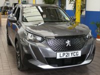 USED 2021 21 PEUGEOT 2008 1.5 BLUEHDI ALLURE S/S 5d 109 BHP ANDROID APPLE CARPLAY REAR VIEW CAMERA PARKING SENSORS 1 OWNER SERVICE HISTORY PEUGEOT WARRANTY JUNE 2024