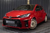 USED 2021 21 TOYOTA YARIS GR-Y CIRCUIT 3d 257 BHP FULL PPF, OZ WHEELS, EXPOSED CARBON ROOF, MILLTEK EXHAUST, CARBON MUD FLAPS, LEATHER STEERING WHEEL, LEATHER GEARSTICK AND HANDBRAKE. ABSOLUTELY THE BEST YARIS GR ON THE MARKET.