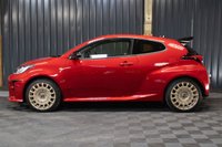 USED 2021 21 TOYOTA YARIS GR-Y CIRCUIT 3d 257 BHP FULL PPF, OZ WHEELS, EXPOSED CARBON ROOF, MILLTEK EXHAUST, CARBON MUD FLAPS, LEATHER STEERING WHEEL, LEATHER GEARSTICK AND HANDBRAKE. ABSOLUTELY THE BEST YARIS GR ON THE MARKET.