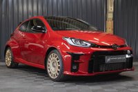 USED 2021 21 TOYOTA YARIS GR-Y CIRCUIT 3d 257 BHP FULL PPF, OZ WHEELS, EXPOSED CARBON ROOF, MILLTEK EXHAUST, CARBON MUD FLAPS, LEATHER STEERING WHEEL, LEATHER GEARSTICK AND HANDBRAKE. ABSOLUTELY THE BEST YARIS GR ON THE MARKET.