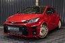 USED 2021 21 TOYOTA YARIS GR-Y CIRCUIT 3d 257 BHP FULL PPF, OZ WHEELS, EXPOSED CARBON ROOF, MILLTEK EXHAUST, CARBON MUD FLAPS, LEATHER STEERING WHEEL, LEATHER GEARSTICK AND HANDBRAKE. ABSOLUTELY THE BEST YARIS GR ON THE MARKET.