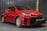 USED 2021 21 TOYOTA YARIS GR-Y CIRCUIT 3d 257 BHP FULL PPF, OZ WHEELS, EXPOSED CARBON ROOF, MILLTEK EXHAUST, CARBON MUD FLAPS, LEATHER STEERING WHEEL, LEATHER GEARSTICK AND HANDBRAKE. ABSOLUTELY THE BEST YARIS GR ON THE MARKET.