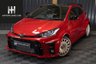 USED 2021 21 TOYOTA YARIS GR-Y CIRCUIT 3d 257 BHP FULL PPF, OZ WHEELS, EXPOSED CARBON ROOF, MILLTEK EXHAUST, CARBON MUD FLAPS, LEATHER STEERING WHEEL, LEATHER GEARSTICK AND HANDBRAKE. ABSOLUTELY THE BEST YARIS GR ON THE MARKET.
