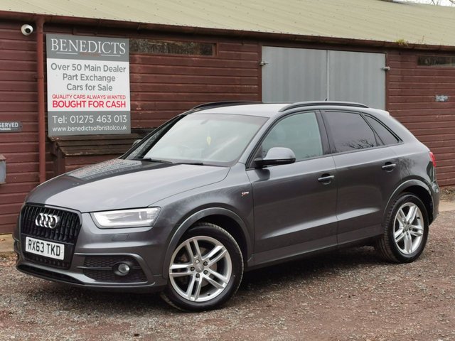 2013 63 Audi Q3 2.0 TDI S LINE 5d 174 BHP