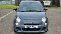 USED 2014 14 FIAT 500 1.2 S 3d 69 BHP PART LEATHER TRIM +  USB +  AUX +  CLIMATE CONTROL +  15" ALLOYS +  REAR TINTED WINDOWS +  HILL HOLDER +  TPMS +  MP3 CD-PLAYER +  &pound;35 ROAD TAX +