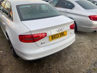 USED 2013 13 AUDI A4 2.0 TDI BLACK EDITION 4d 174 BHP HIGH SPEC , BANG AND OLUFSEN SOUND