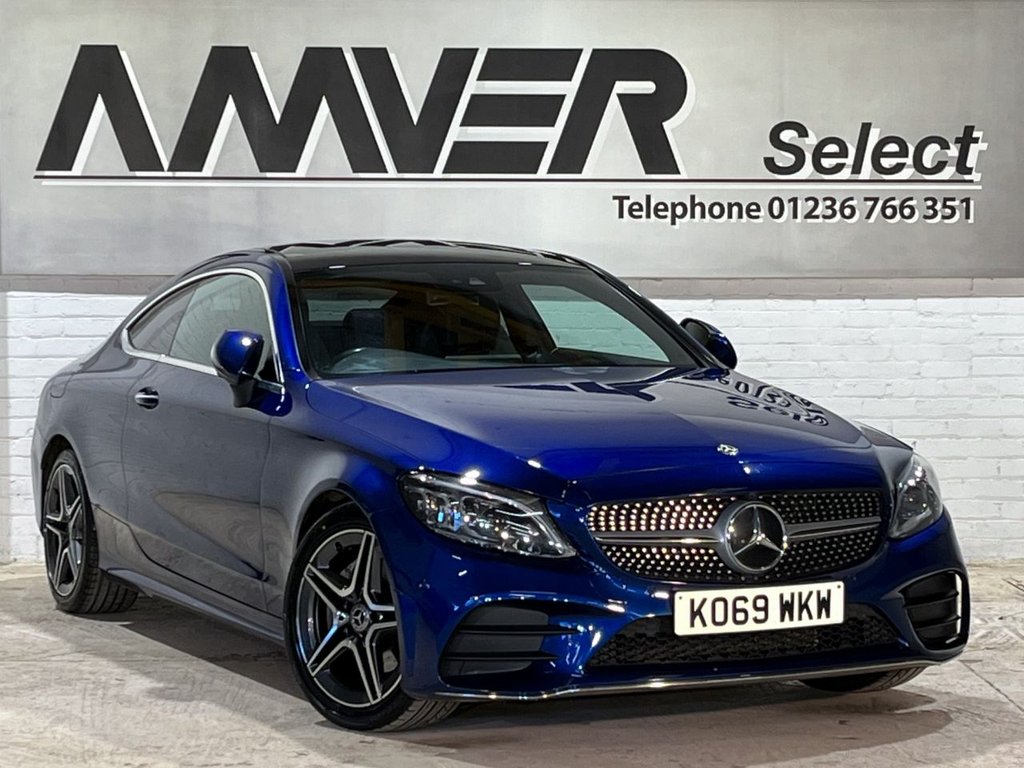 USED 2020 69 MERCEDES-BENZ C-CLASS 2.0 C 220 D AMG LINE PREMIUM PLUS 2d 192 BHP 