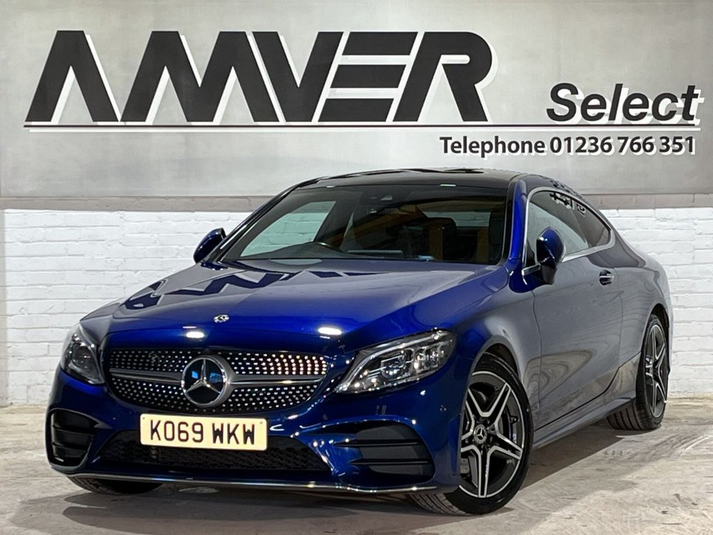 USED 2020 69 MERCEDES-BENZ C-CLASS 2.0 C 220 D AMG LINE PREMIUM PLUS 2d 192 BHP 