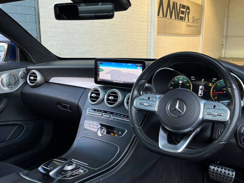 USED 2020 69 MERCEDES-BENZ C-CLASS 2.0 C 220 D AMG LINE PREMIUM PLUS 2d 192 BHP 
