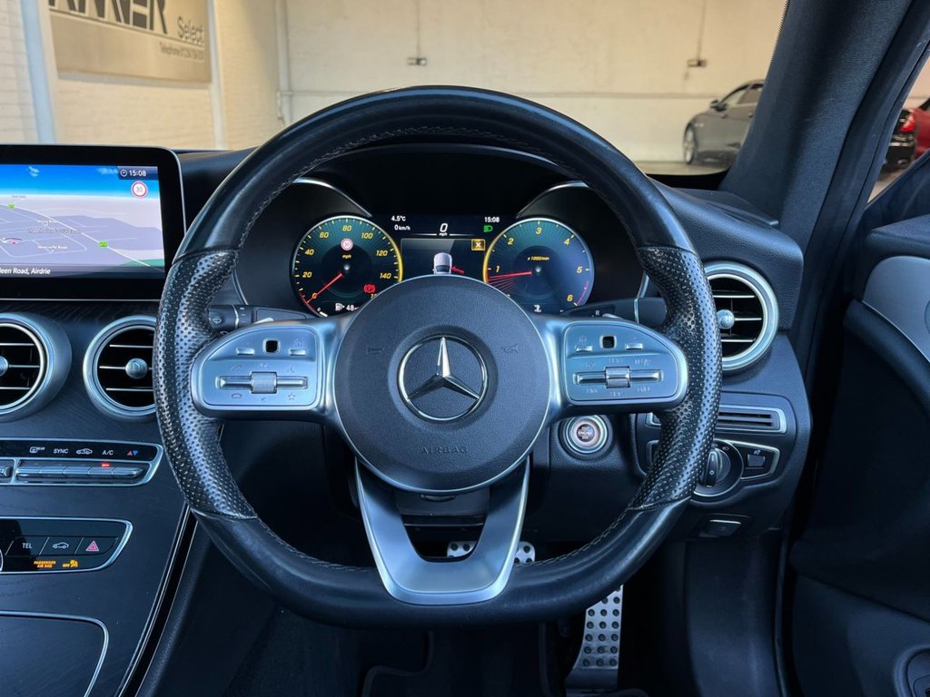 USED 2020 69 MERCEDES-BENZ C-CLASS 2.0 C 220 D AMG LINE PREMIUM PLUS 2d 192 BHP 