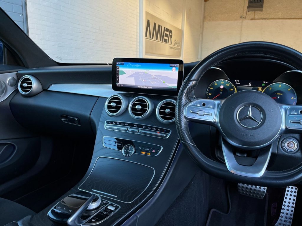 USED 2020 69 MERCEDES-BENZ C-CLASS 2.0 C 220 D AMG LINE PREMIUM PLUS 2d 192 BHP 