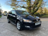 USED 2013 63 VOLKSWAGEN POLO 1.2 MATCH EDITION 3d 69 BHP ZERO DEPOSIT FINANCE AVAILABLE