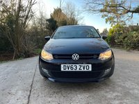USED 2013 63 VOLKSWAGEN POLO 1.2 MATCH EDITION 3d 69 BHP ZERO DEPOSIT FINANCE AVAILABLE