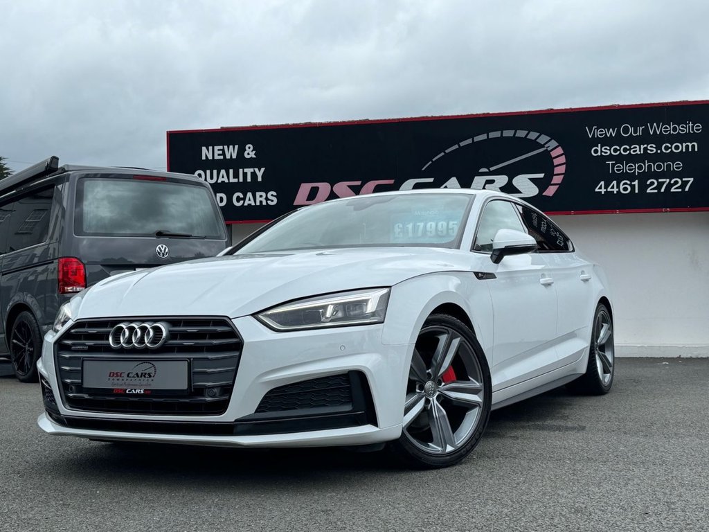 USED 2017 17 AUDI A5 2.0 SPORTBACK TDI QUATTRO S LINE 5d 188 BHP 4X4 QUATTRO
