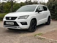 USED 2020 20 SEAT ATECA 2.0 TSI 4DRIVE FR BLACK EDITION DSG 5d 188 BHP BLACK LEATHER-DIGITAL COCKPIT