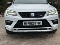 USED 2020 20 SEAT ATECA 2.0 TSI 4DRIVE FR BLACK EDITION DSG 5d 188 BHP BLACK LEATHER-DIGITAL COCKPIT