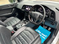 USED 2020 20 SEAT ATECA 2.0 TSI 4DRIVE FR BLACK EDITION DSG 5d 188 BHP BLACK LEATHER-DIGITAL COCKPIT