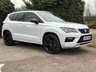 USED 2020 20 SEAT ATECA 2.0 TSI 4DRIVE FR BLACK EDITION DSG 5d 188 BHP BLACK LEATHER-DIGITAL COCKPIT