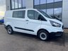 USED 2022 71 FORD TRANSIT CUSTOM 2.0 300 CREW VAN DAB BLUETOOTH EURO 6  ULEZ FREE  6 SEAT CREW VAN