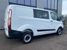 USED 2022 71 FORD TRANSIT CUSTOM 2.0 300 CREW VAN DAB BLUETOOTH EURO 6  ULEZ FREE  6 SEAT CREW VAN
