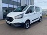 USED 2022 71 FORD TRANSIT CUSTOM 2.0 300 CREW VAN DAB BLUETOOTH EURO 6  ULEZ FREE  6 SEAT CREW VAN