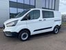 USED 2022 71 FORD TRANSIT CUSTOM 2.0 300 CREW VAN DAB BLUETOOTH EURO 6  ULEZ FREE  6 SEAT CREW VAN