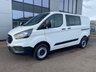 USED 2022 71 FORD TRANSIT CUSTOM 2.0 300 CREW VAN DAB BLUETOOTH EURO 6  ULEZ FREE  6 SEAT CREW VAN