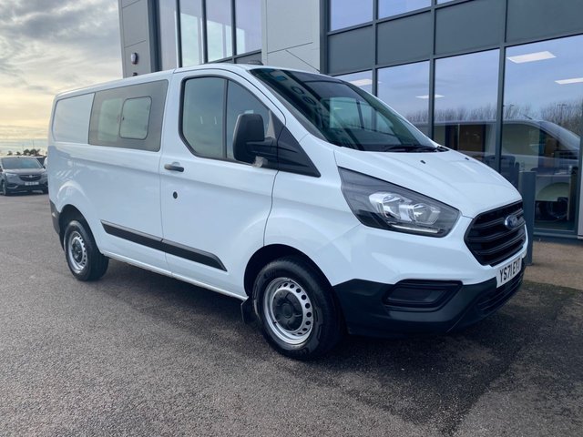 2022 71 Ford Transit Custom 2.0 300 CREW VAN DAB BLUETOOTH