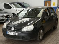 USED 2007 57 VOLKSWAGEN GOLF 1.6 MATCH FSI 5d 114 BHP 
