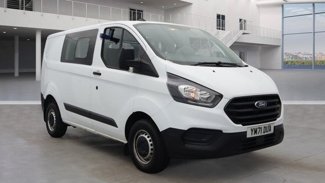 2022 71 Ford Transit Custom 2.0 300 CREW VAN DAB BLUETOOTH