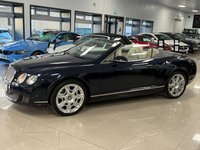 USED 2010 59 BENTLEY CONTINENTAL 6.0 GTC 2d 552 BHP FULL BENTLEY HISTORY 12 SRVS - DARK SAPPHIRE BLUE + LOW MILEAGE!