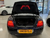 USED 2010 59 BENTLEY CONTINENTAL 6.0 GTC 2d 552 BHP FULL BENTLEY HISTORY 12 SRVS - DARK SAPPHIRE BLUE + LOW MILEAGE!