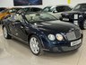 USED 2010 59 BENTLEY CONTINENTAL 6.0 GTC 2d 552 BHP FULL BENTLEY HISTORY 12 SRVS - DARK SAPPHIRE BLUE + LOW MILEAGE!