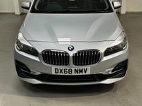 USED 2018 68 BMW 2 SERIES 2.0 220I LUXURY ACTIVE TOURER 5d 190 BHP HEATED LEATHER+SATNAV+PARK+DAB