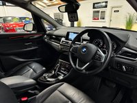 USED 2018 68 BMW 2 SERIES 2.0 220I LUXURY ACTIVE TOURER 5d 190 BHP HEATED LEATHER+SATNAV+PARK+DAB