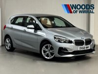 USED 2018 68 BMW 2 SERIES 2.0 220I LUXURY ACTIVE TOURER 5d 190 BHP HEATED LEATHER+SATNAV+PARK+DAB