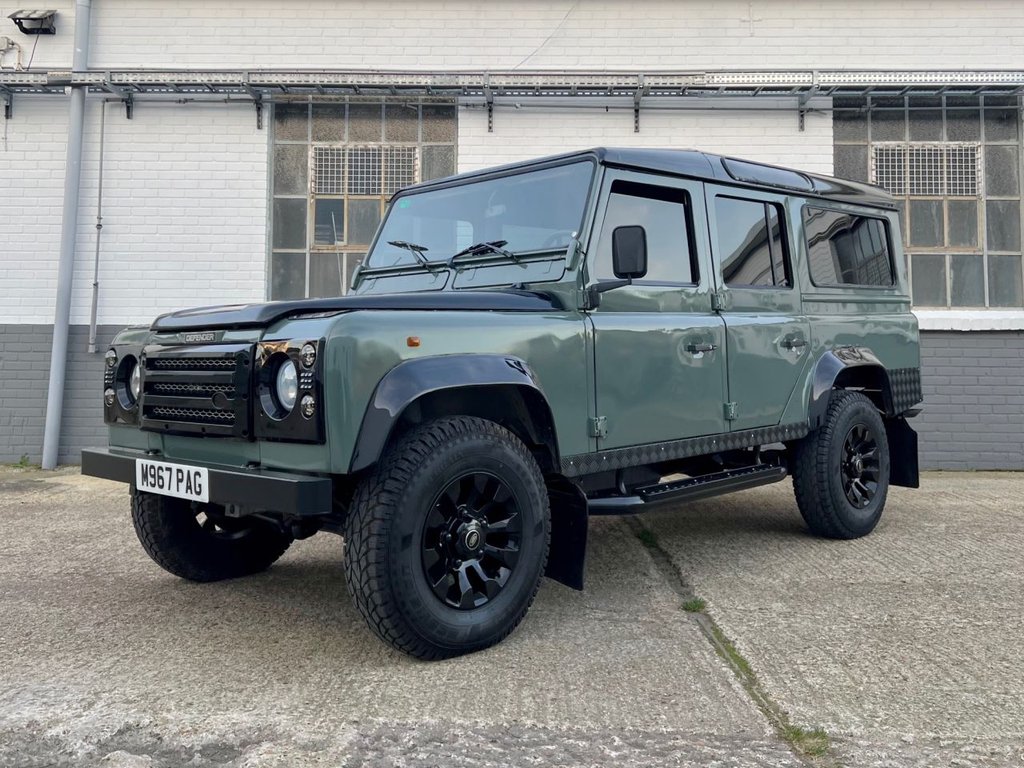 USED 1995 M LAND ROVER DEFENDER 110 300TDI // 2.5 // LHD // EXPORT // 9 SEATS // PX SWAP 