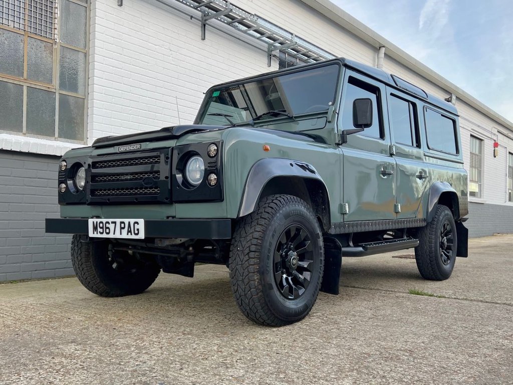 USED 1995 M LAND ROVER DEFENDER 110 300TDI // 2.5 // LHD // EXPORT // 9 SEATS // PX SWAP 